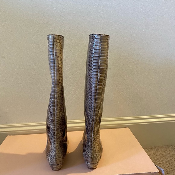 Loeffler Randall Snakeskin Boots - Picture 4 of 7